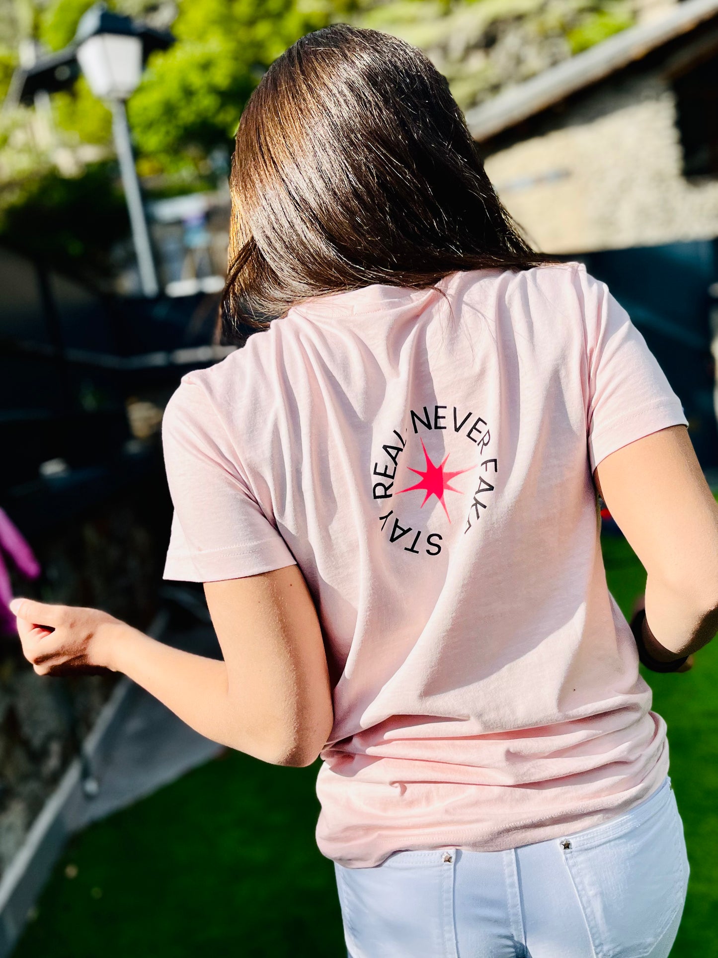 Camiseta Bloop Rosa Pastel y Fucsia ⚡
